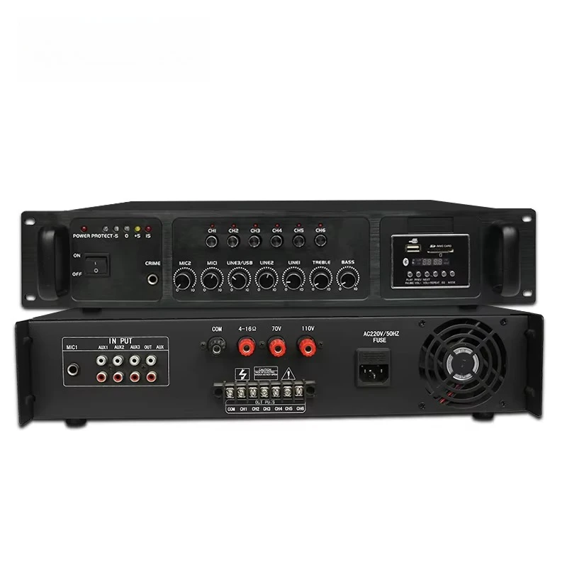 Audio Music Hall - Amplificateur de puissance professionnel 800W avec