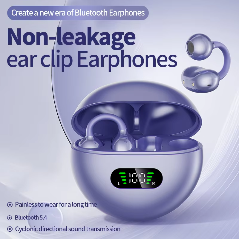 Audio Music Apple - Écouteurs sans fil Bluetooth à clip