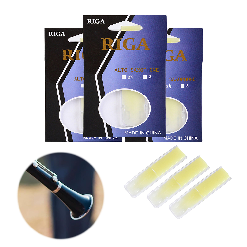 Saxophone Reed Pack - Lot de 3 anches de saxophone