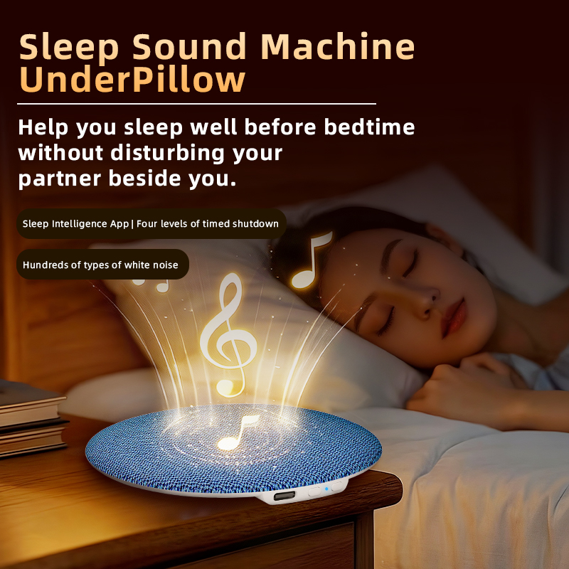 Audio Music Apple - Haut-parleur Bluetooth 6.0 pour dormir, machine