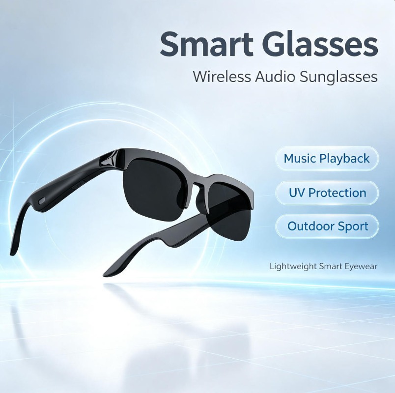 Audio Music Play - Lunettes de soleil audio intelligentes 2026