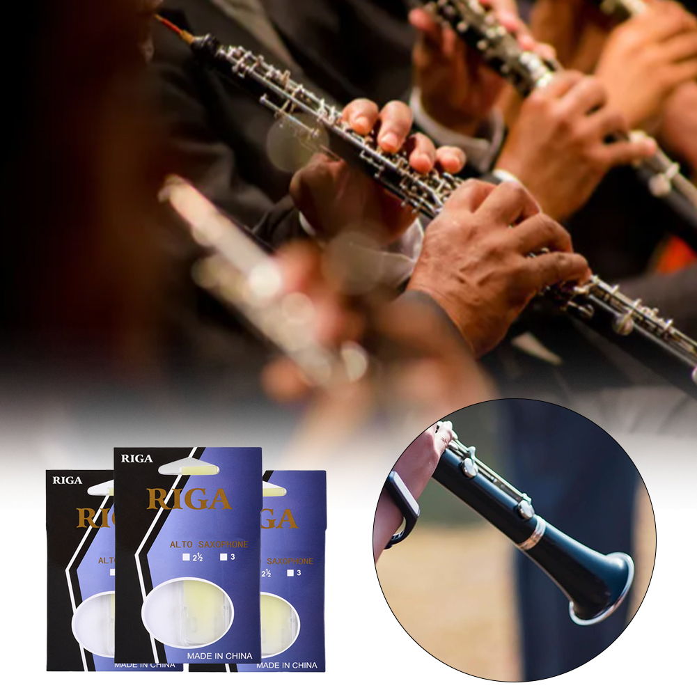 Saxophone Reed Pack - Lot de 3 anches de saxophone