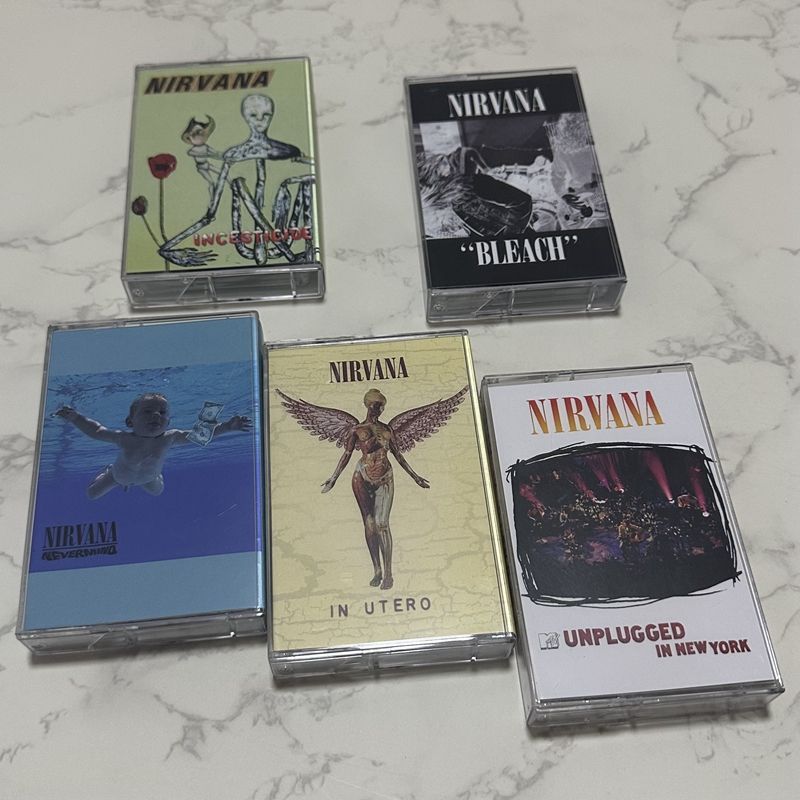 Music Audiobook - Cassette de musique rock occidentale non