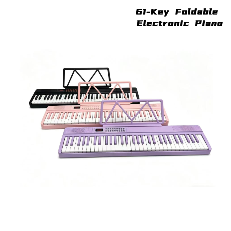 Keyboard Piano 61 Key - Clavier de piano numérique portable à