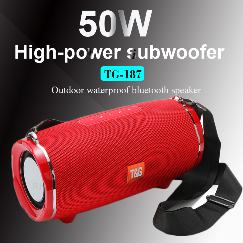 Audio Music Apple - Enceintes Bluetooth 50W puissantes, Super basses,