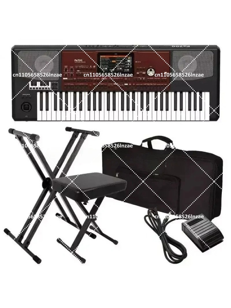 Keyboard Piano 61 Key - Clavier arrangeur professionnel avec écran tactile,