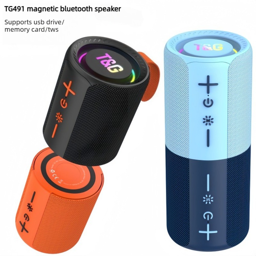 Audio Music Apple - Haut-parleur Bluetooth magnétique 2-en-1 séparable TG491