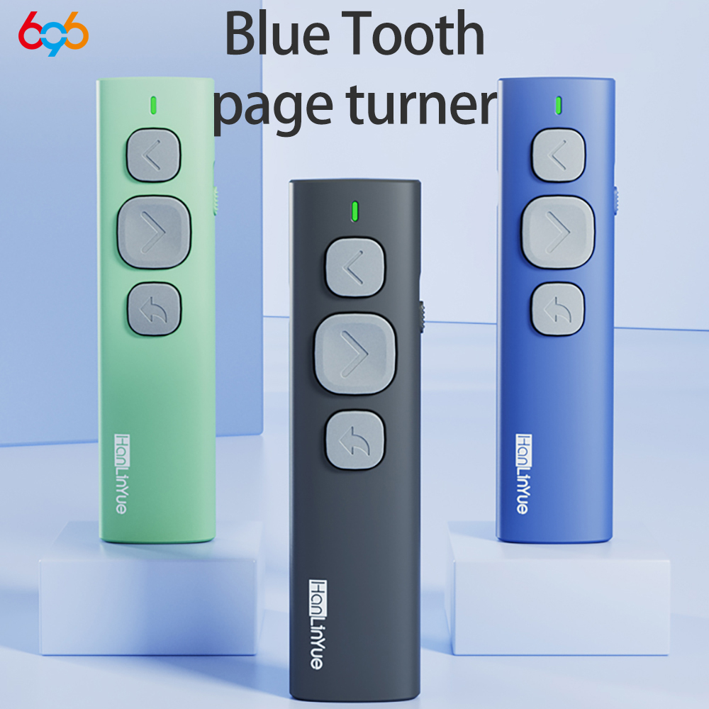 Music Audiobook - Tourneur de Page Bluetooth caméra/stylo de