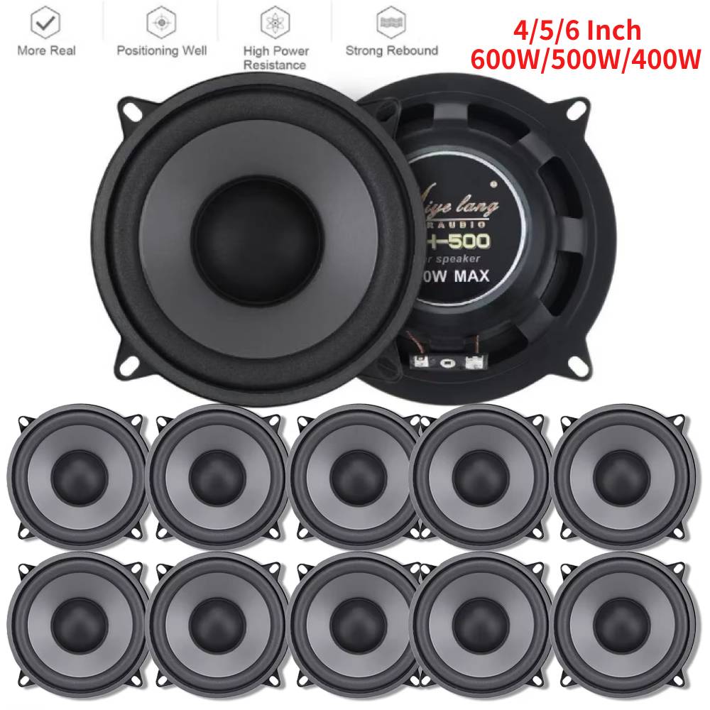Audio Music Hifi - 4/5/6 pouces universel voiture HiFi Coaxial