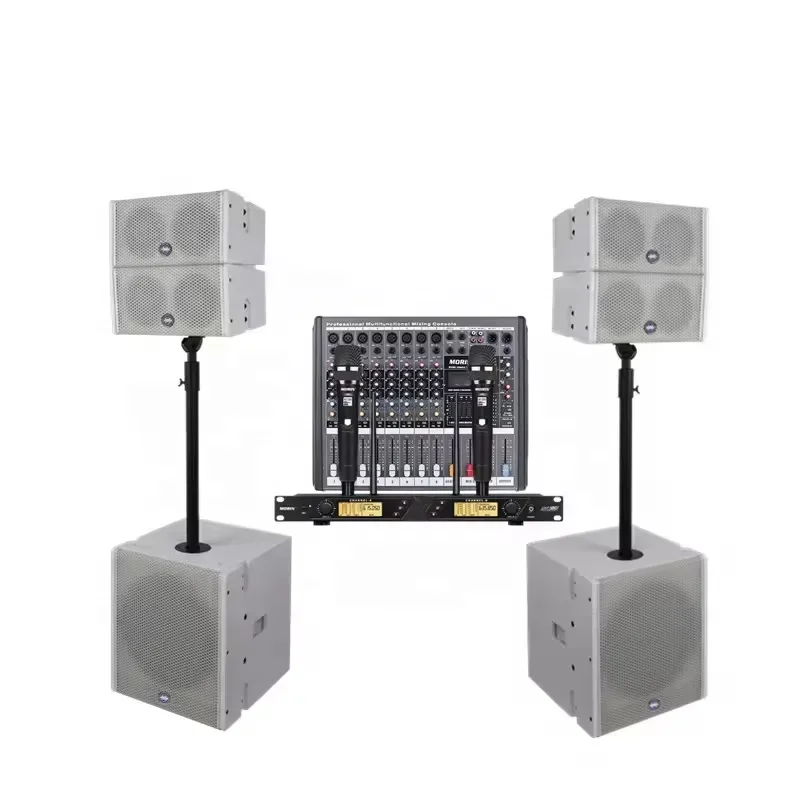 Audio Music Hall - Enceintes actives professionnelles de type Line