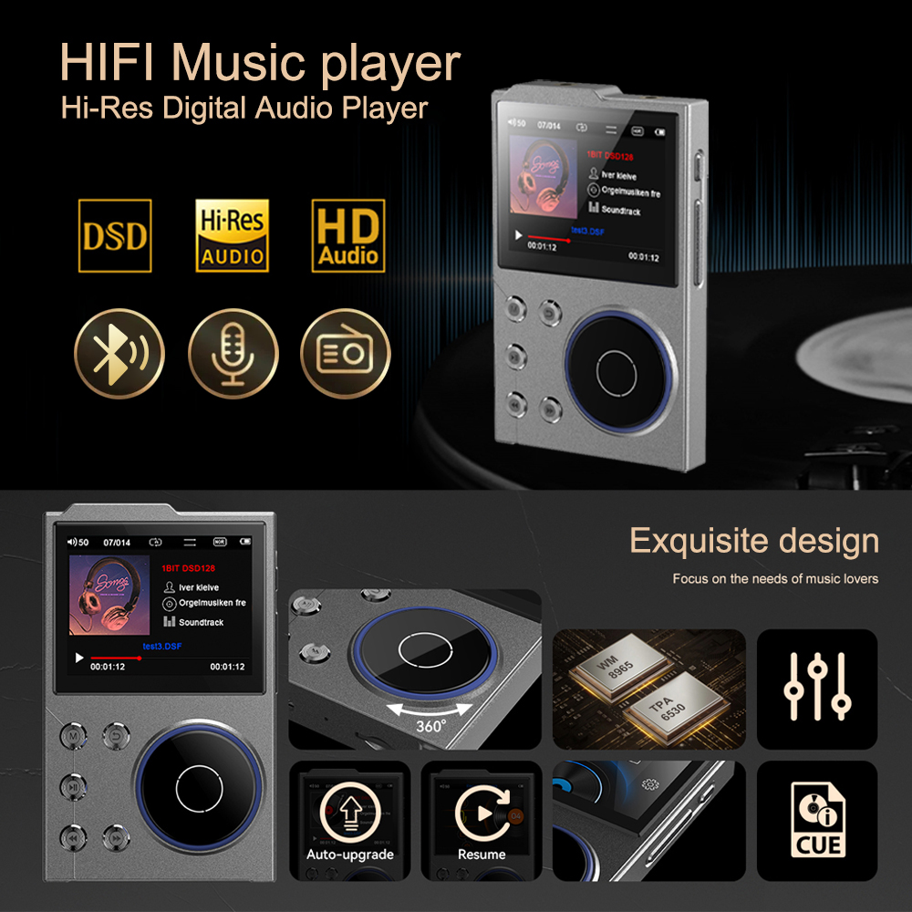 Lecteur MP3 audio numérique Hi - Music Audiobook avis et prix