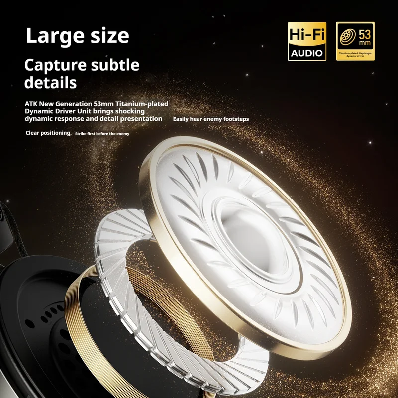 Casque de jeu sans fil ATK N9  - Music Audio Pro avis et prix