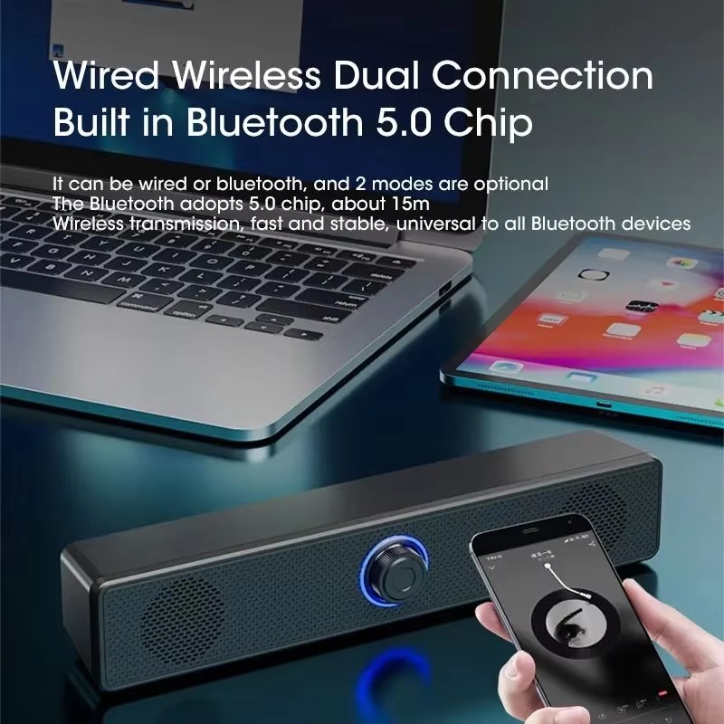 Barre de son portable filaire  - Audio Music Box avis et prix
