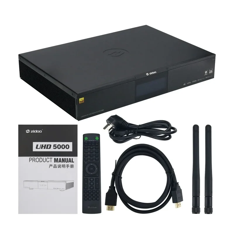 ZIDOO UHD5000 4K HDR Dolby Vis - Audiovision Music Player avis et prix