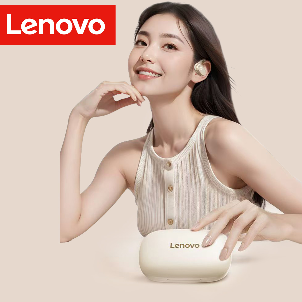 Écouteurs Lenovo EA366 à condu - Audio Music Apple avis et prix