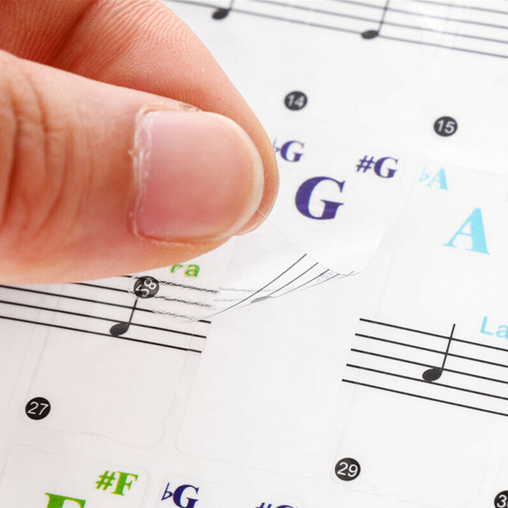 Autocollants transparents pour - Keyboard Piano 61 Key avis et prix