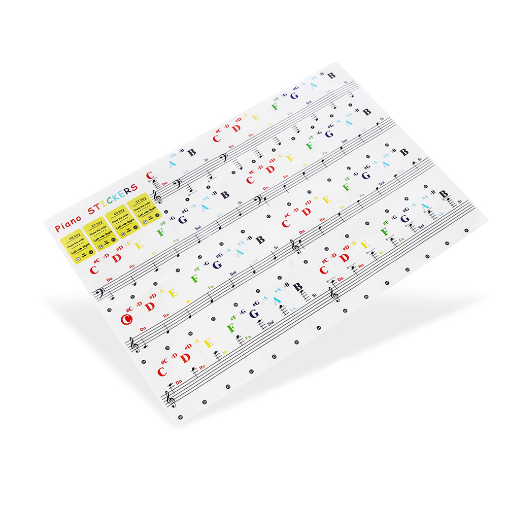 Autocollants transparents pour - Keyboard Piano 61 Key avis et prix