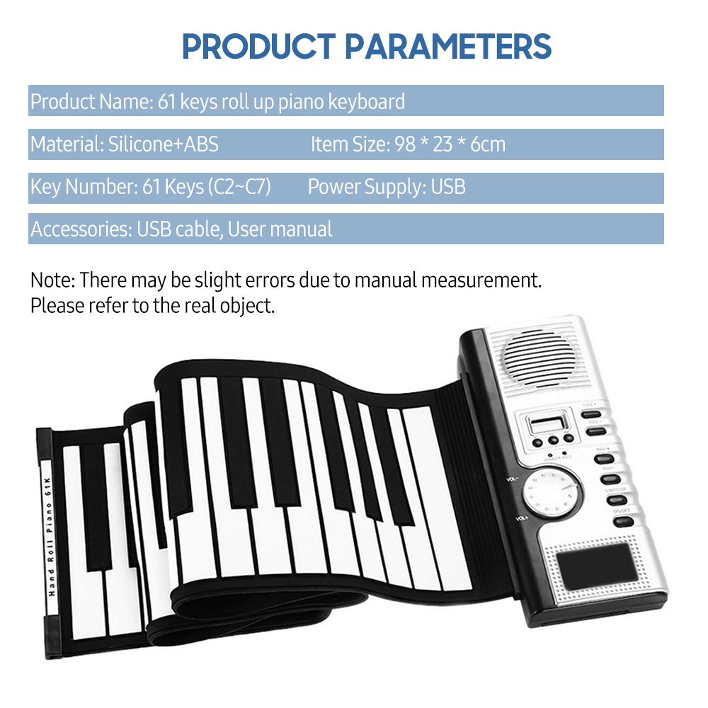 Piano électronique Portable en - Keyboard Piano 61 Key avis et prix