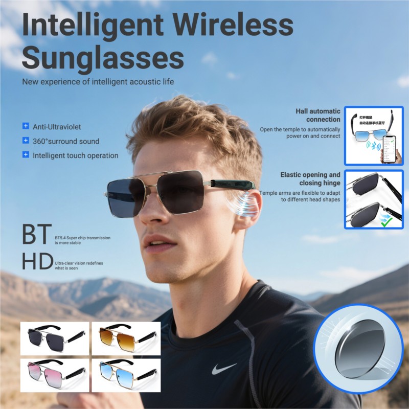 Lunettes de soleil magnétiques - Audio Music Hall avis et prix