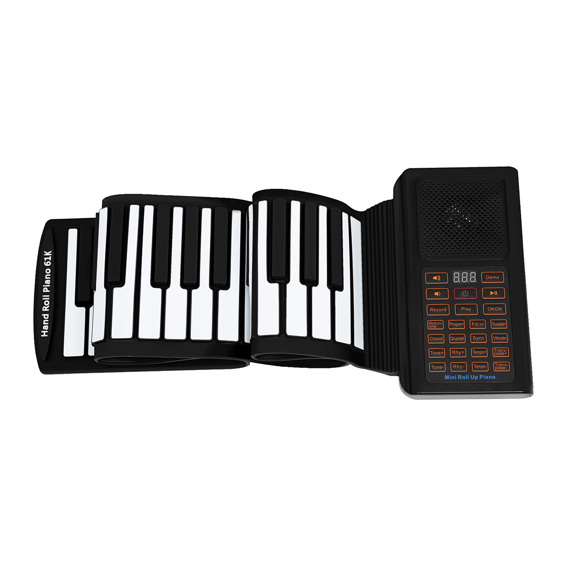 Clavier portable pliable en si - Keyboard Piano 61 Key avis et prix