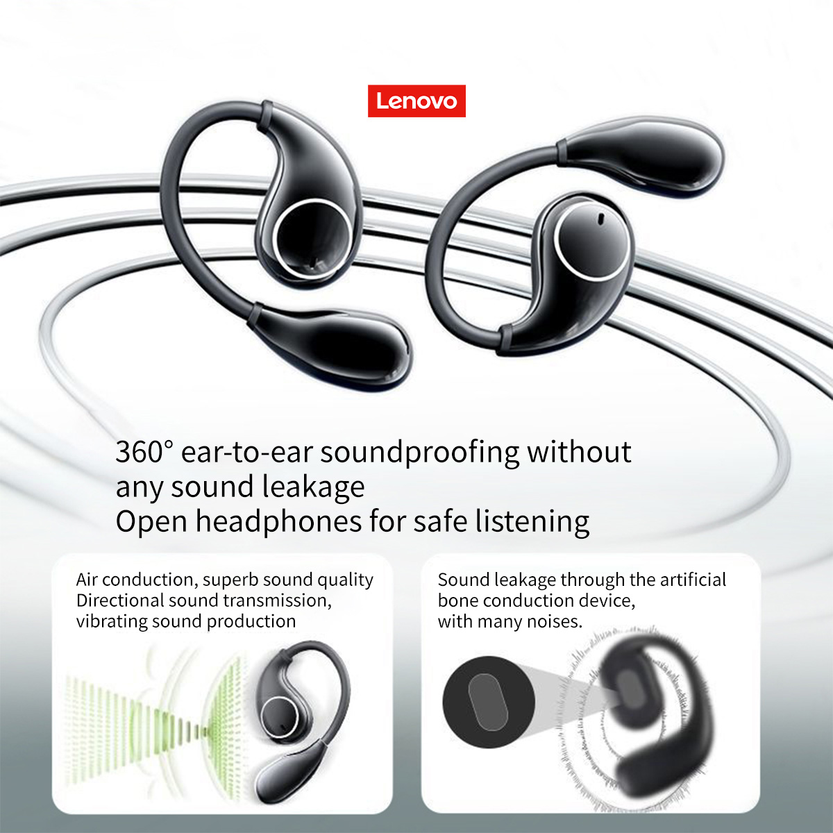 Écouteurs sans fil Lenovo TA32 - Audio Music Apple avis et prix