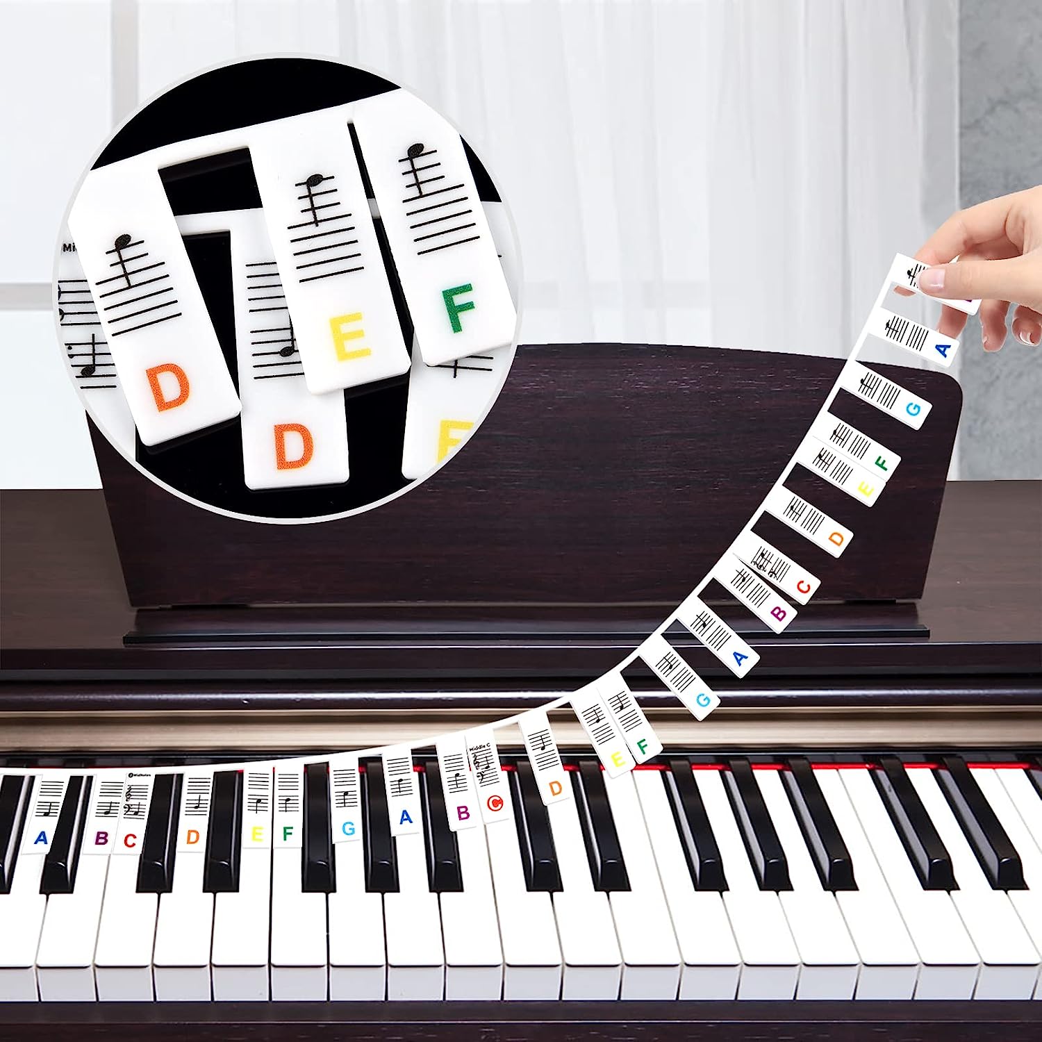 Guide de notes de piano pour d - Keyboard Piano 61 Key avis et prix