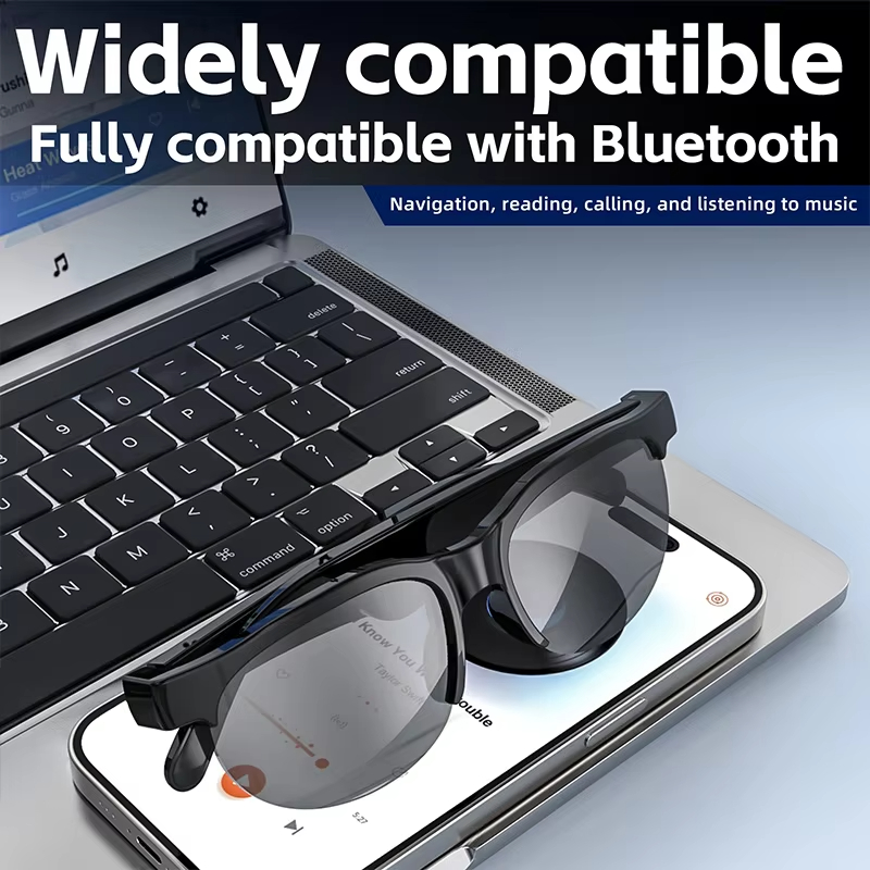 Lunettes audio intelligentes a - Audio Music Play avis et prix